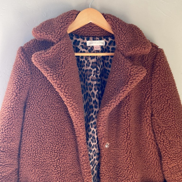 Band of Gypsies Teddy Sherpa Jacket - Picture 8 of 10